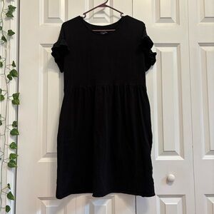 Black Flowy Dress